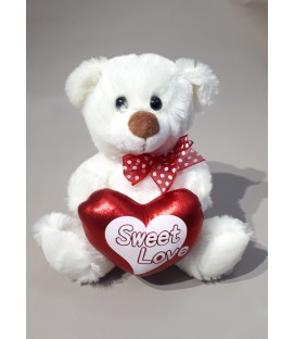 Peluche Urso "sweet love" 15cm